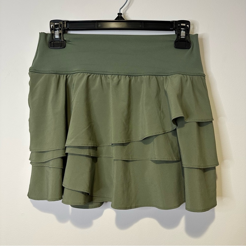 offline by aerie ruffle skort size medium